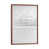 Classic Brown Wood Framed