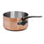 Mauviel M'heritage 200 CI Sauce Pan With Cast Iron Handle, 2.6-Qt