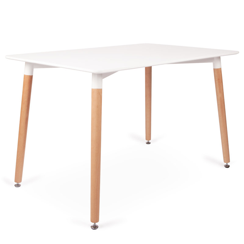 4 -Person Dining Set, H66 x L120 x W80cm, Light Grey