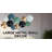 Makinzley Teal & Gold Blossom Bliss Metal Wall Art 123 cm