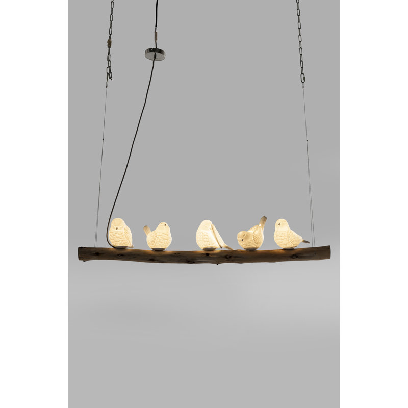 Unusual 5-Light Pendant