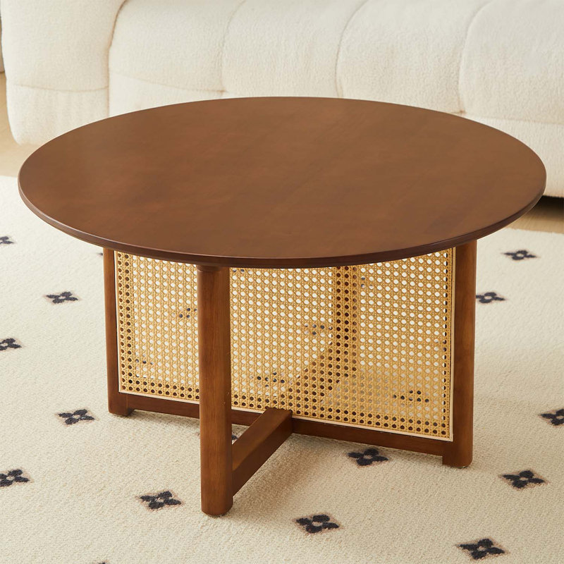Table basse Jeffers, Noyer