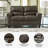 Gwenette 61'' Faux Leather Loveseat-107239671