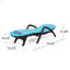FAUTEUIL DE CHAISE MIKAEL AVEC COUSSIN