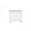 Table de chevet style bord de mer 1 pièce