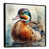 Black Floater Framed
