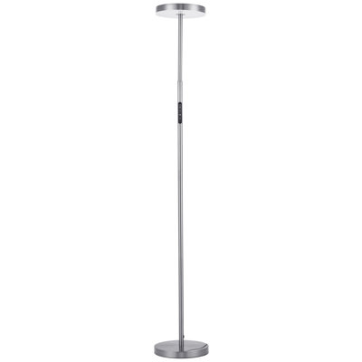 Lampe sur pied Francine - 30 W - Diffuseur en acrylique blanc