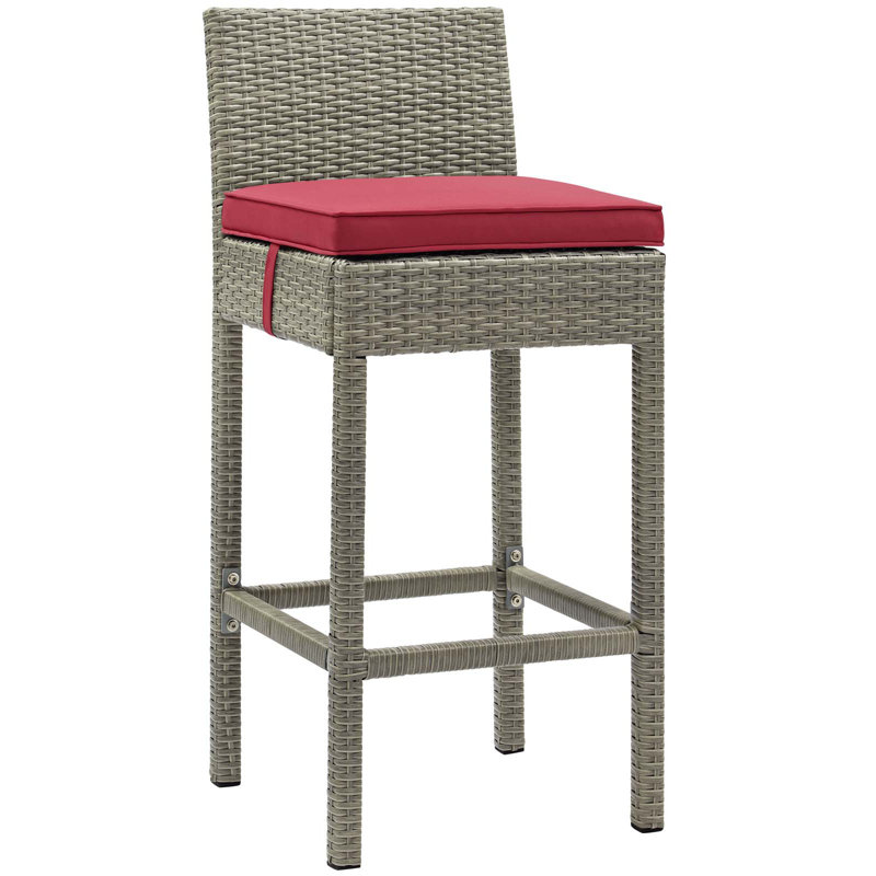 Tabouret de bar Conduit, Rouge