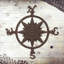 Nauctical Compass Wall Décor-600554504