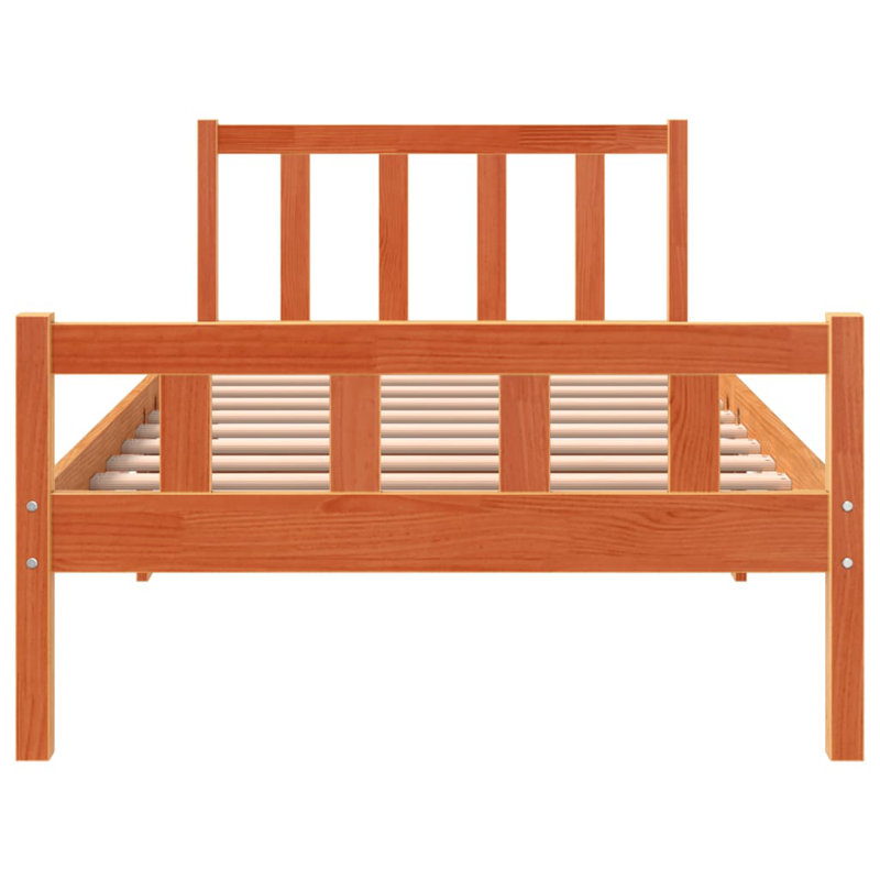 Gelston Solid Wood Bed, Small Single (2'6)