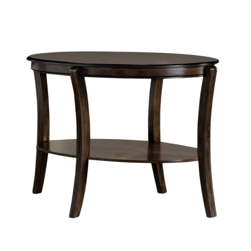 Table de bout transitionnelle 30,6, noyer
