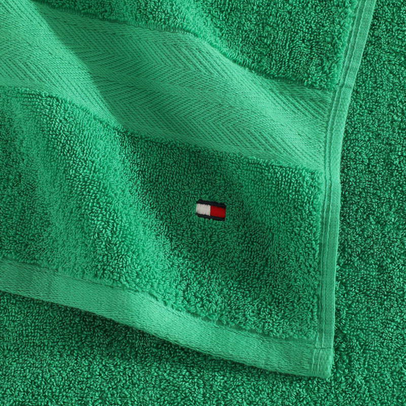 Ensemble de serviettes 6 pièces Tommy Hilfiger, Vert