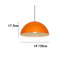 22 cm H Bowl Pendant Shade ( Screw On )-17647575
