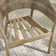 Melony Solid Wood Rectangular Garden Dining Table With 4 Wicker Effect Dining Chairs - Modern Boho