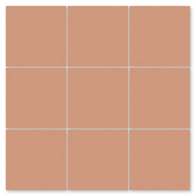 Solid 8" x 8" Cement Wall & Floor Tile