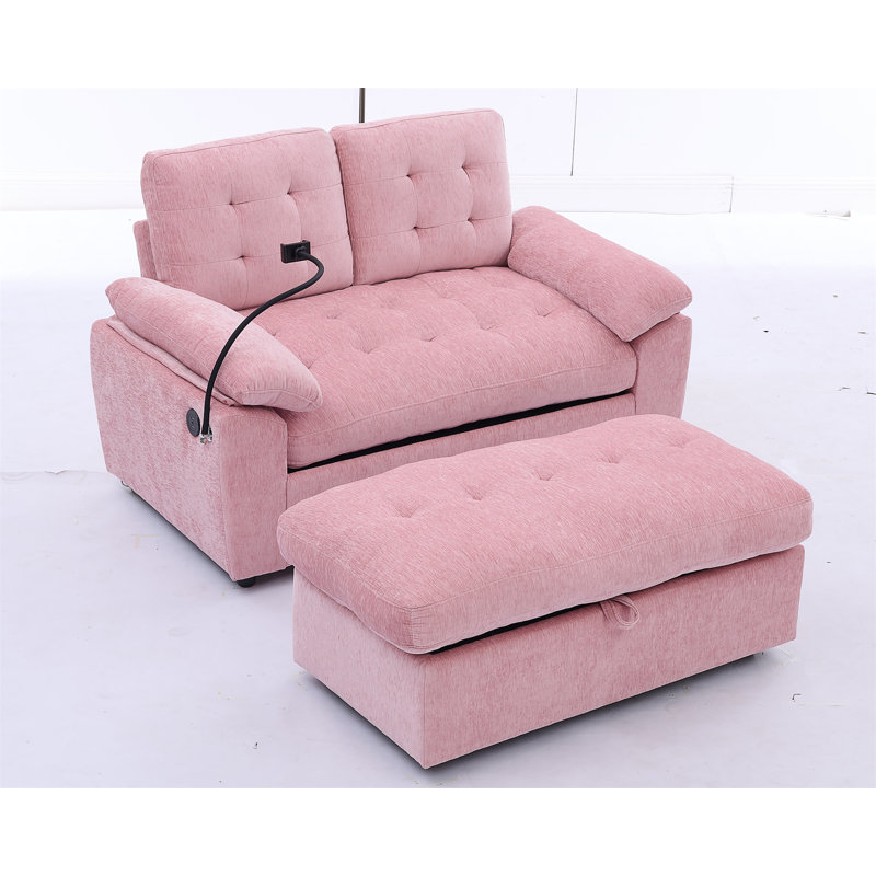 Leisure Sofa Chair, Pink