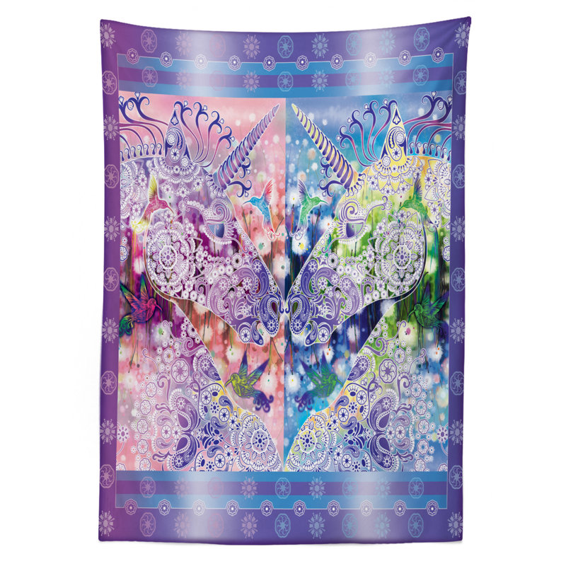 Unicorn Tablecloth, 90" x 60"