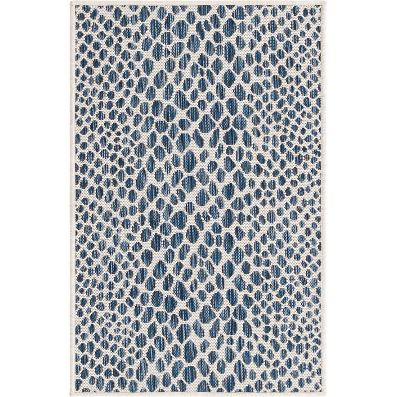Animal Print Indoor / Outdoor Area Rug, Rectangle 66 x 91cm