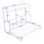 Lit escamotable avec bureau Wissem-1654074080-1654074087