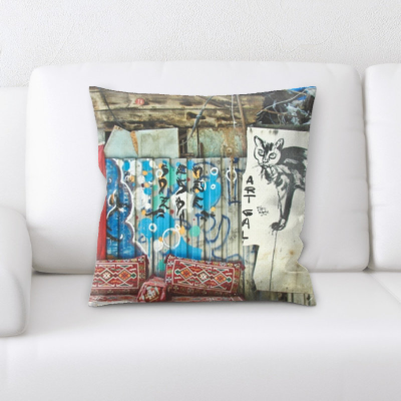 Microsuede Throw Pillow