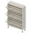 Narrow Shoe Rack with 3 Flip Drawers - Entryway Storage Perfection