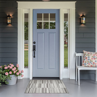 Modern Abstract Thin Washable Area Rug