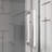 Bi - Fold Swing Pivot Shower Door With Finish Hardware, Heavy Duty Handle, Silent Switching And Pollution 30" W X 72" H 1/4" (6mm) Tempered Glass, Easy To Clean Coating, Reversible For Right Or Left