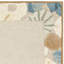 Tapis beige / bleu en laine / viscose touffeté à la main Coreatha Martha Stewart-11180458