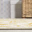 Tapis intérieur / extérieur crème / jaune Truman Bohemian Medallion-469552424