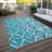 Cederick Washable Geometric Indoor / Outdoor Rug-109576001