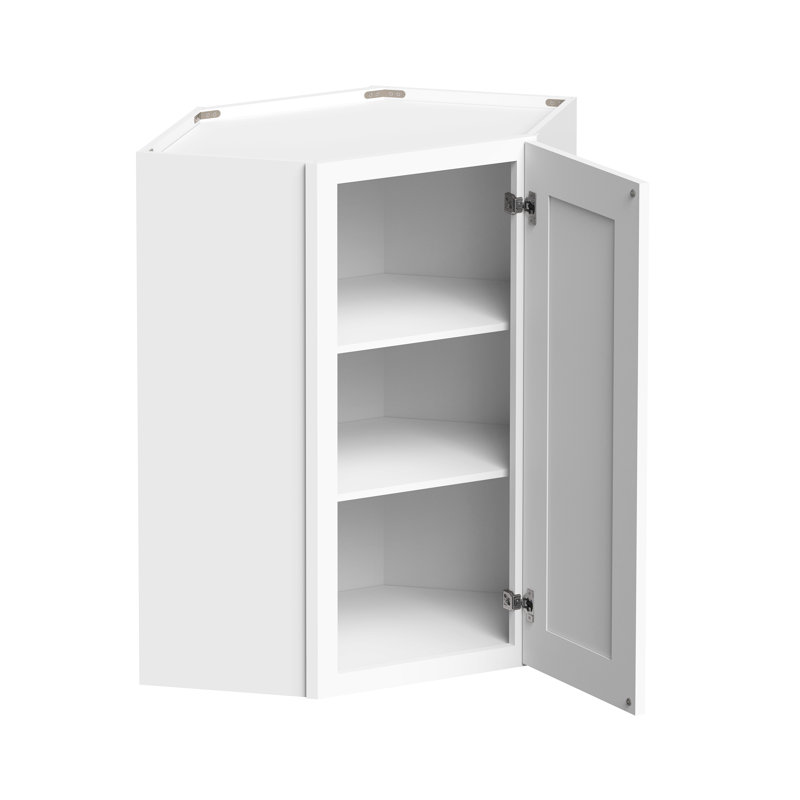 Armoire murale de coin standard de cuisine L 24 po x P 12 po x H 36 po prête à assembler Casainc, W24"x D12"x H36"
