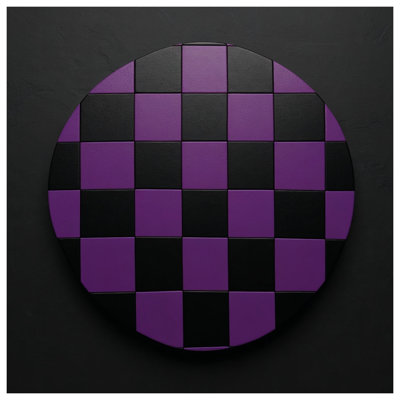 Housses de couette à carreaux violets