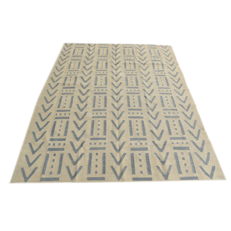 Tapis rectangulaire ivoire