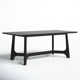 Burk 76" Trestle Dining Table