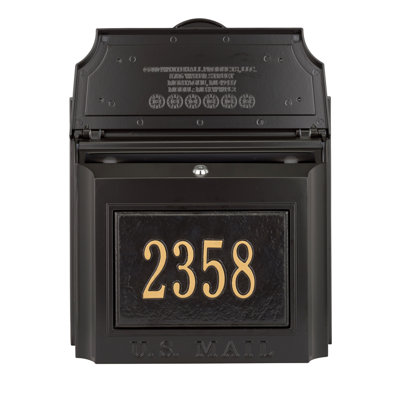Locking Wall Mounted Mailbox