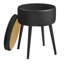 Steel Accent Stool-758622871