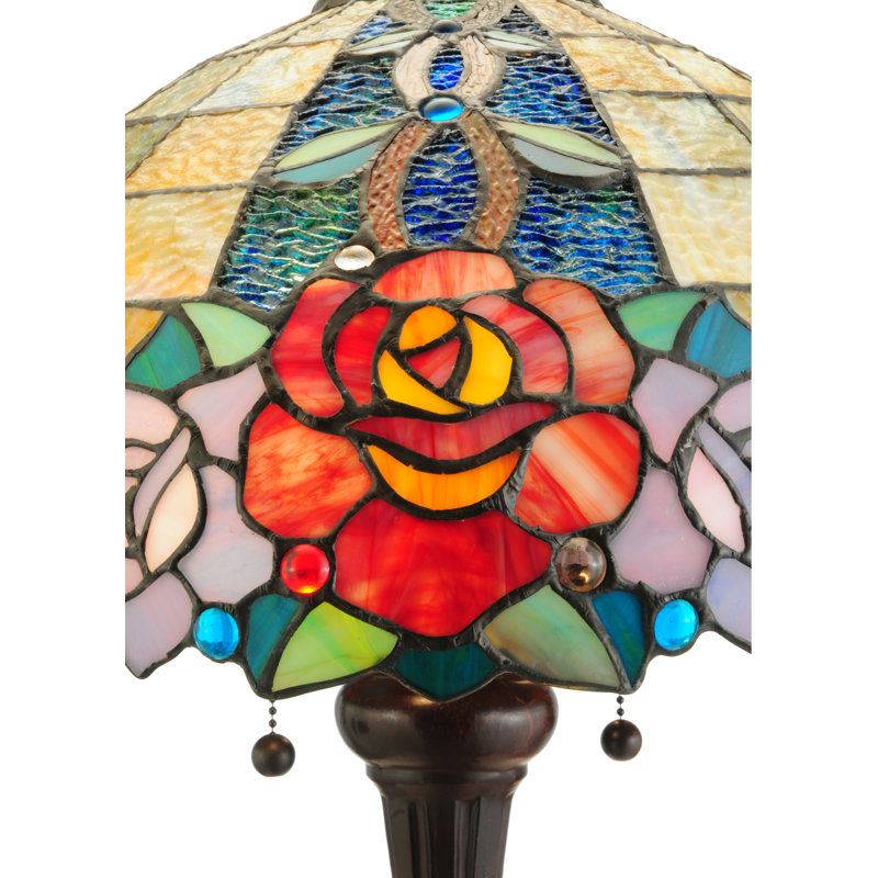 Rose Vine 25" Table Lamp