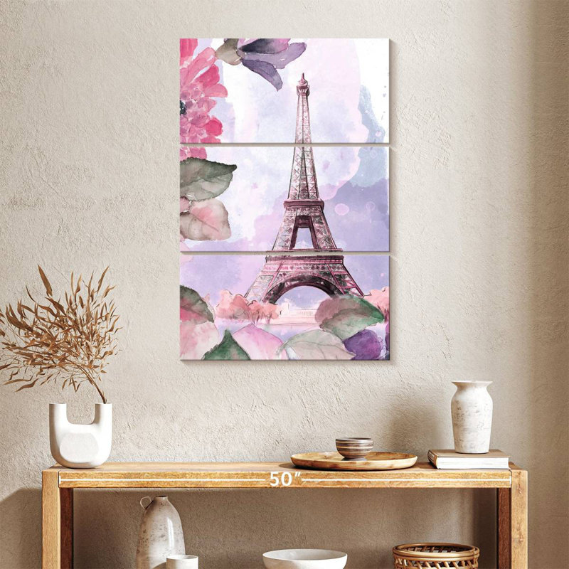 Nicci Parisian Blossoms I, H 38 po x l 24 po