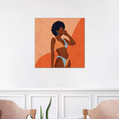 Jaz by Reyna Noriega - Wrapped Canvas Print