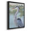 «Blue Heron Portrait I», toile encadrée de qualité supérieure - prête à être accrochée-1215326406-1285845134