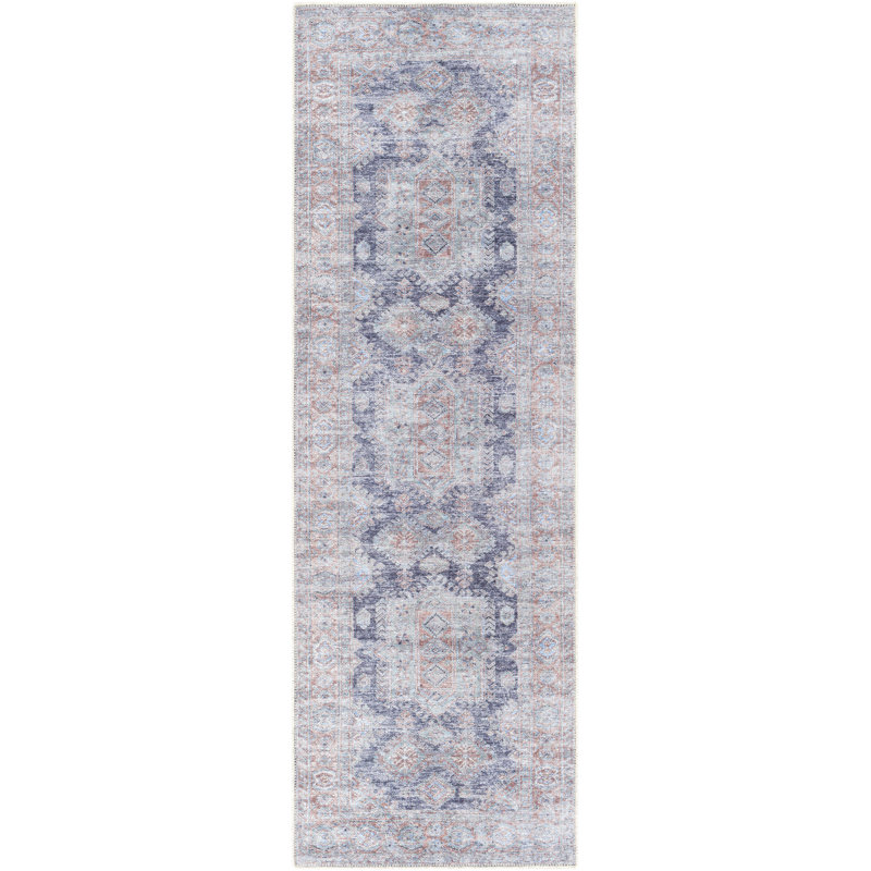 Chenille Oriental Indoor Rug, Runner 2'7" x 7'10"