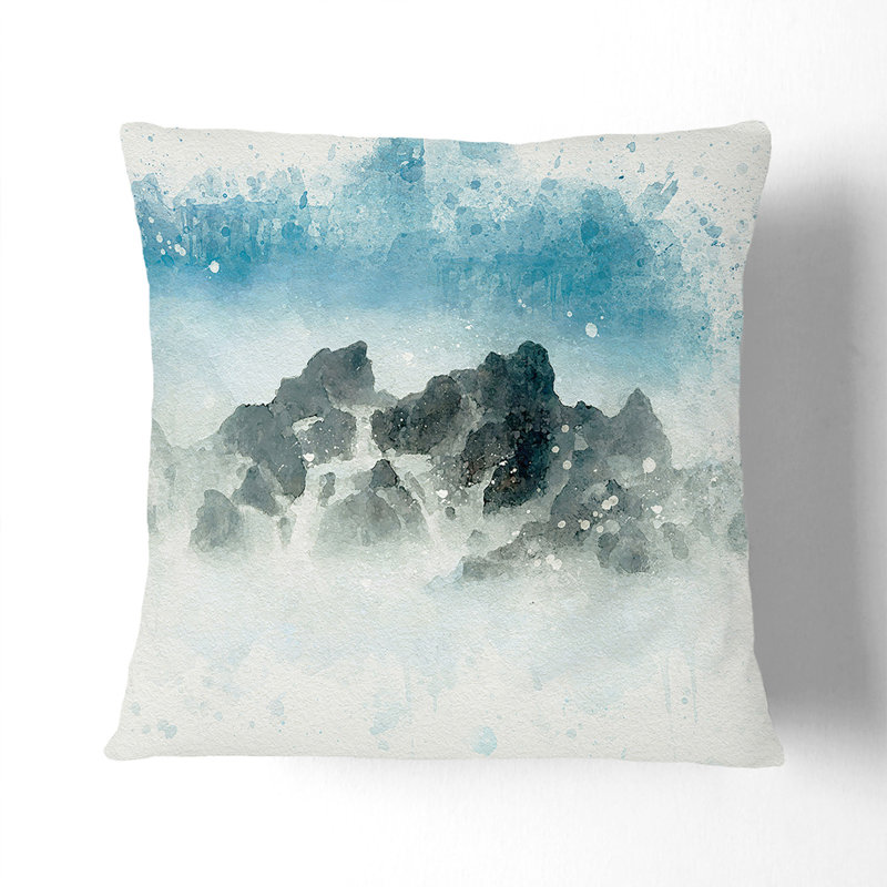 Square Throw Cushion, 55cm H x 55cm W x 20cm D