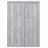 Gray Full Size Foldable Bed Into Cabinet - Reliable & Space Maximizing With Storage Saving Solution