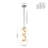 Kaled 10-Light Stacked Matte Glass Globe Pendant