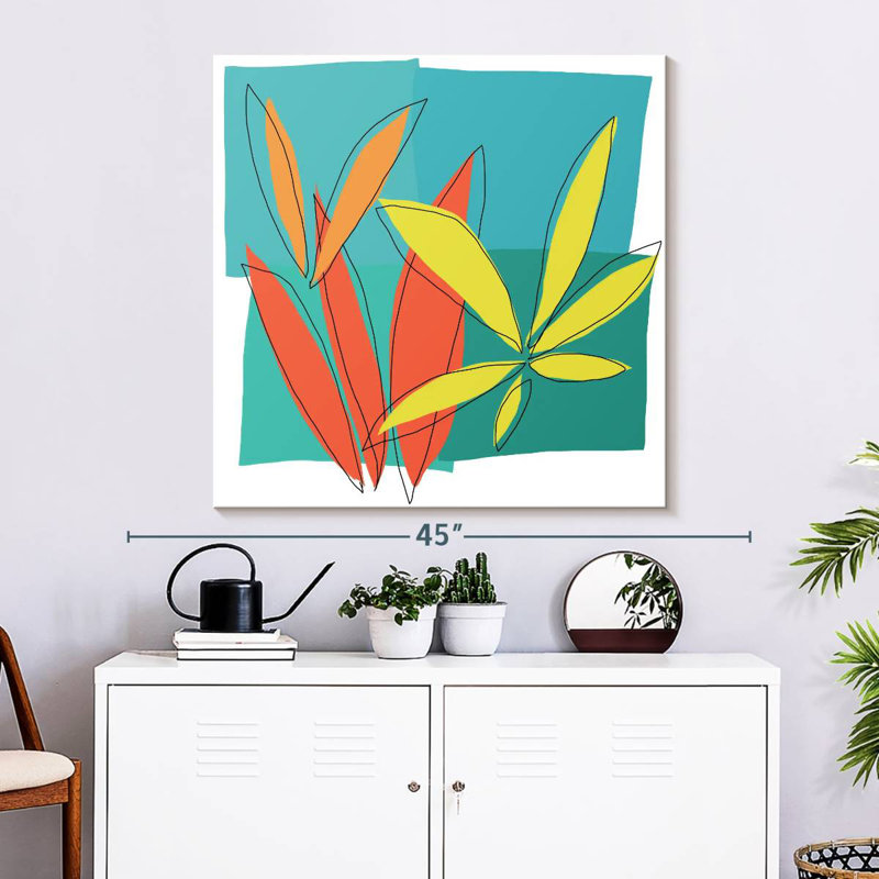 Grasses I, 33" H x 33" W