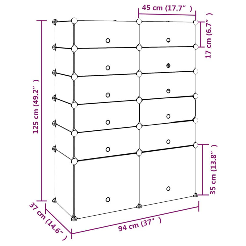 Shoe Storage Cabinet