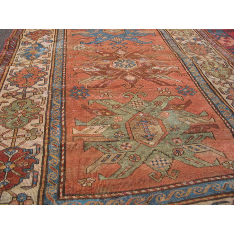 Handmade Wool Geometric Area Rug