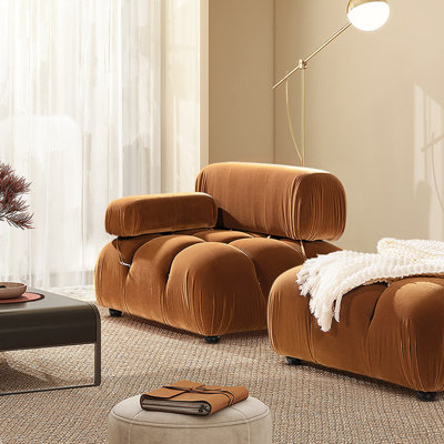 Ottenburg 36" Modular Modern Lounge Arm Chair