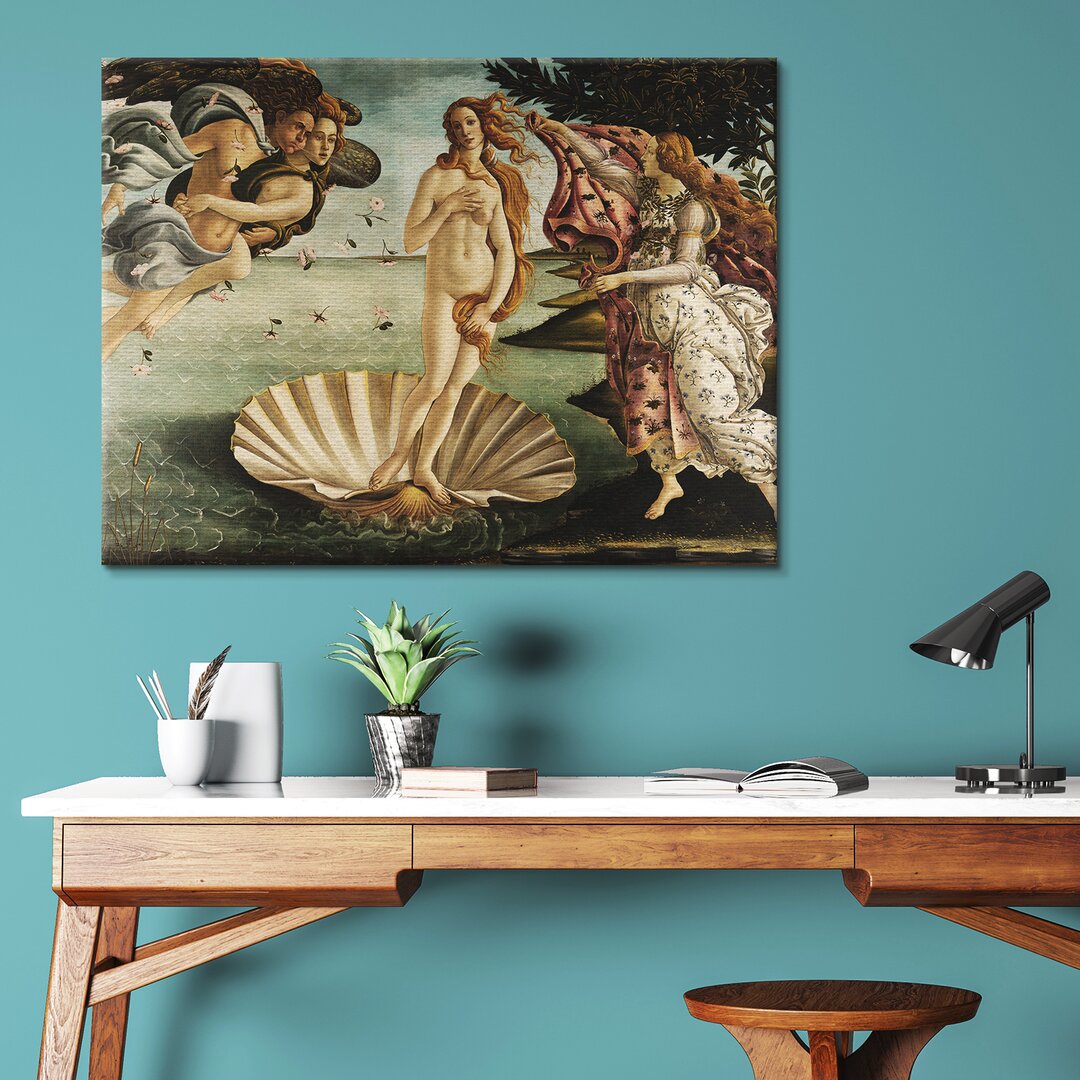 Leinwandbild The Birth Of Venus von Sandro Botticelli