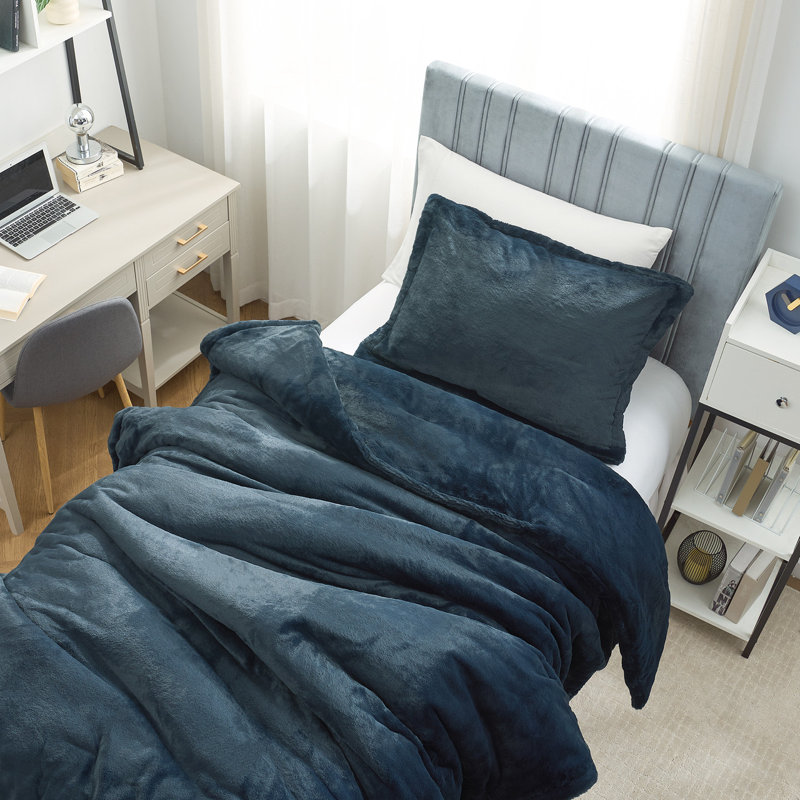 Ensemble d'édredon surdimensionné Coma, Twin XL Comforter + 1 Standard Sham, Bleu